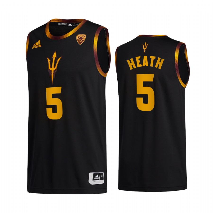 Jay Heath Arizona State Sun Devils Black Jersey College