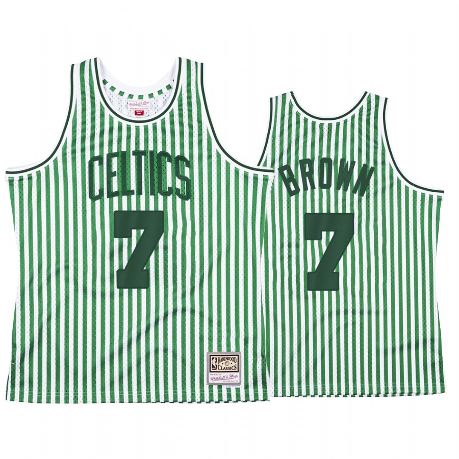 Jaylen Brown #7 Boston Celtics Green Stars and Stripes Jersey