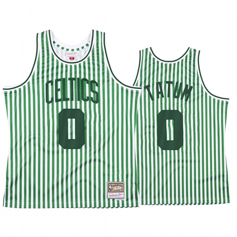 Jayson Tatum #0 Boston Celtics Green Stars and Stripes Jersey