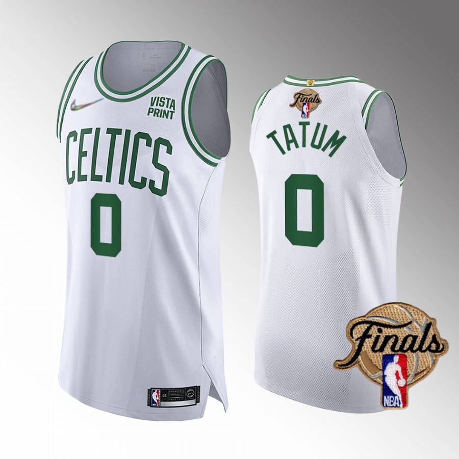 Jayson Tatum Celtics #0 2022 Western Conference Champs Jersey White