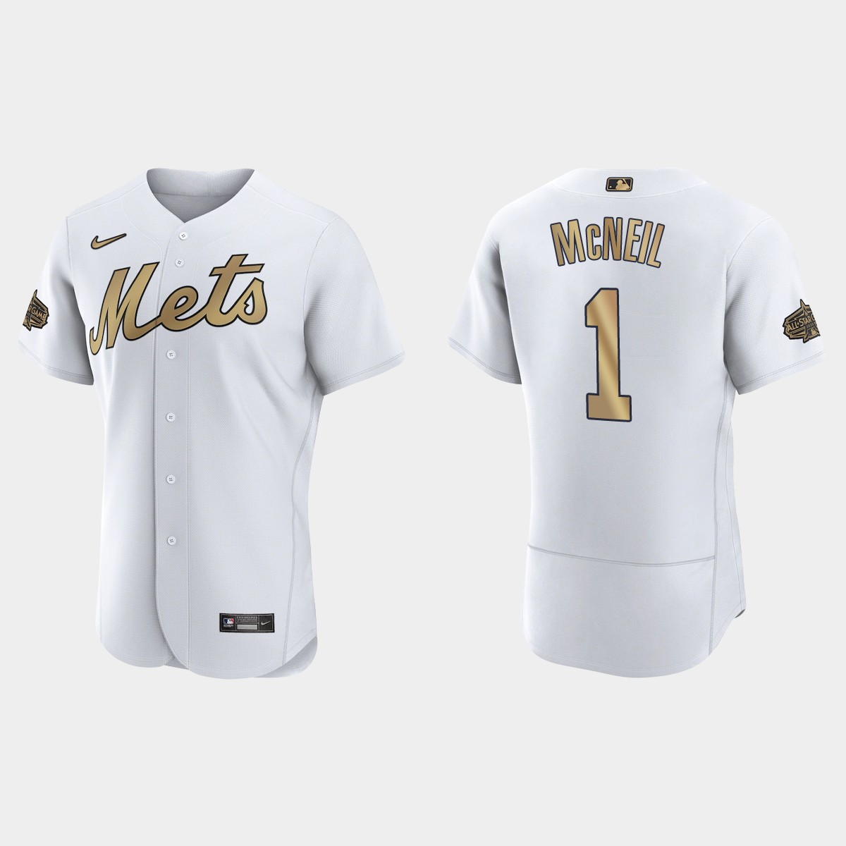 Jeff McNeil New York Mets 2022 MLB All-Star Game Jersey - White