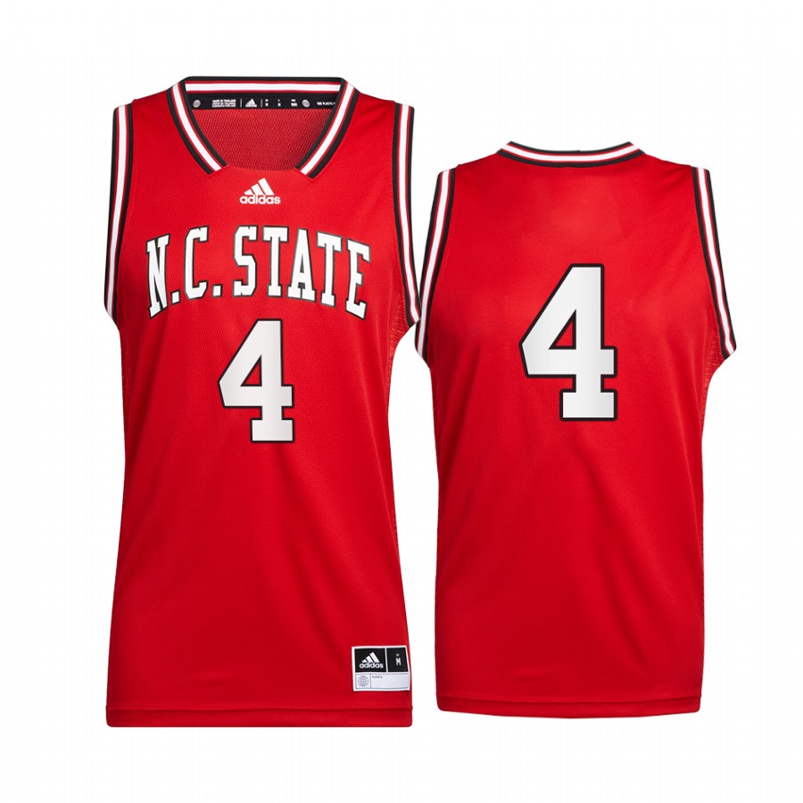 Jericole Hellems Wolfpack Red Jersey 2022 Reverse Retro College