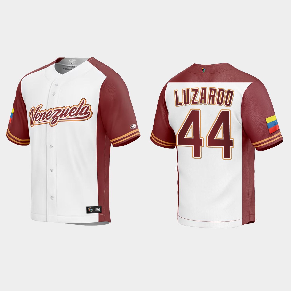 Jesus Luzardo Venezuela  2023 World  Classic Jersey - White