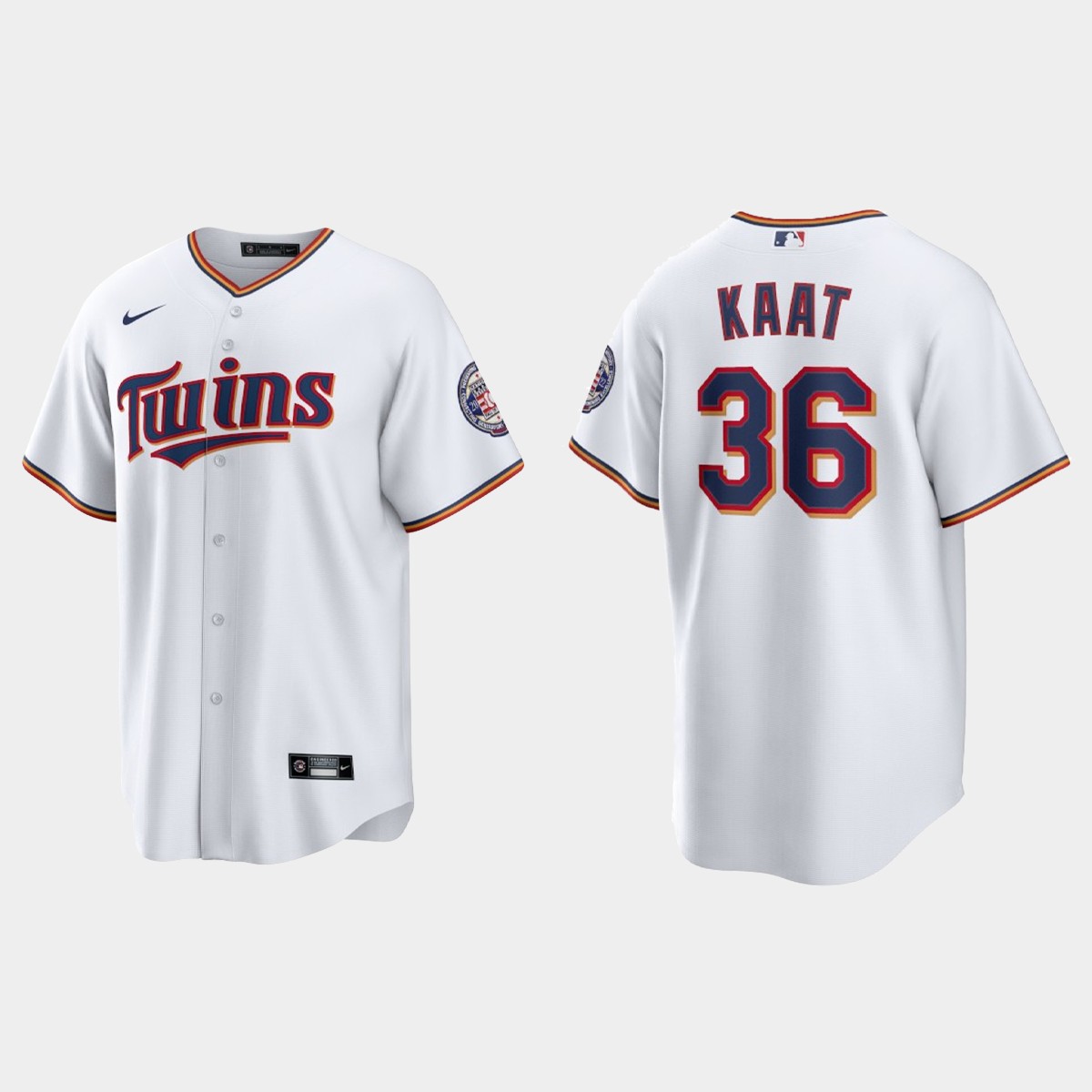 Jim Kaat Minnesota Twins 2022  Hall of Fame Induction Home Jersey - White