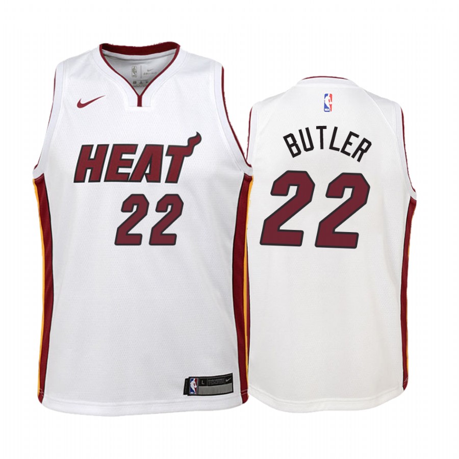 Jimmy Butler Miami Heat 2019-20 Association Youth Jersey - White