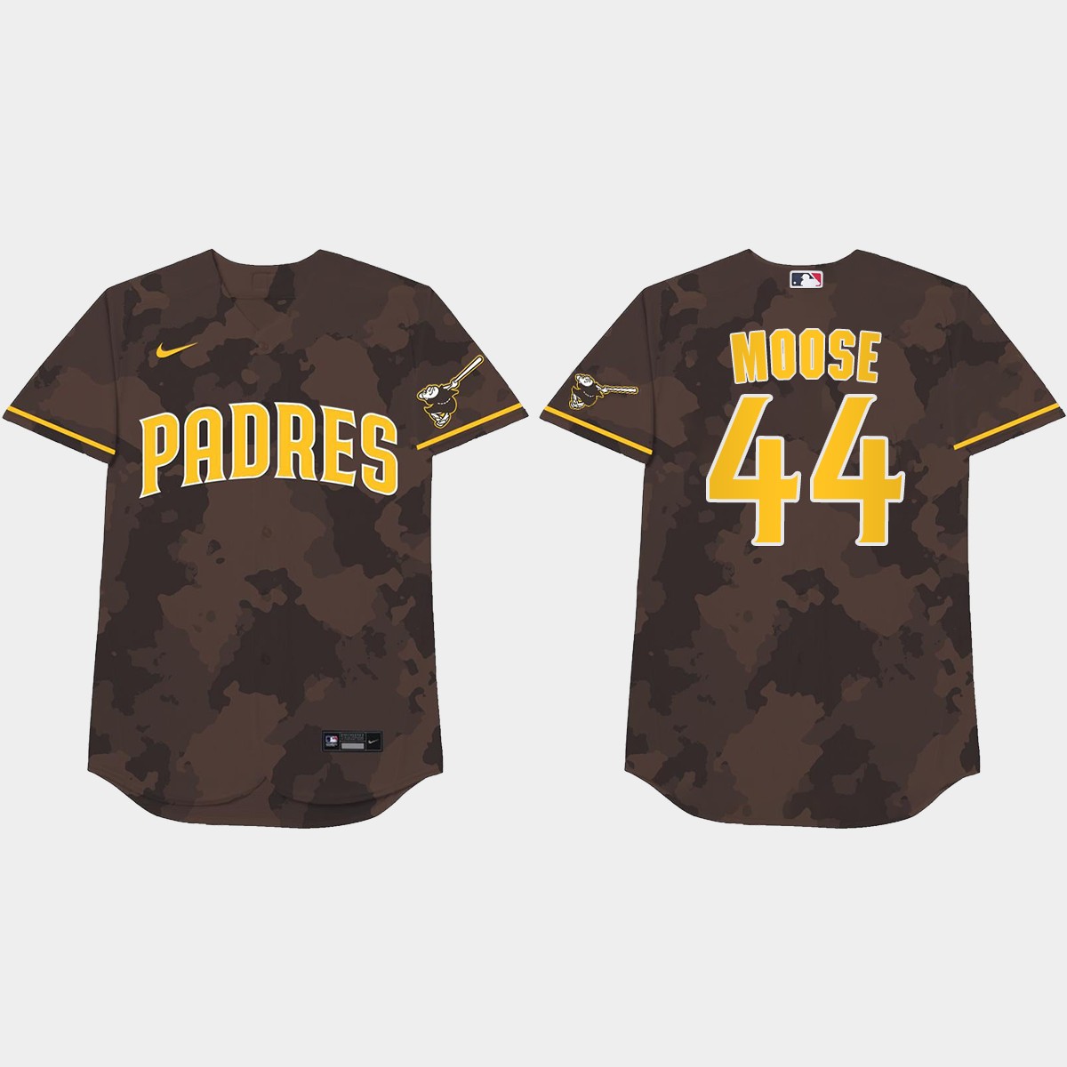 Joe Musgrove Nickname Padres 2021 Players' Weekend Moose Jersey - Camo
