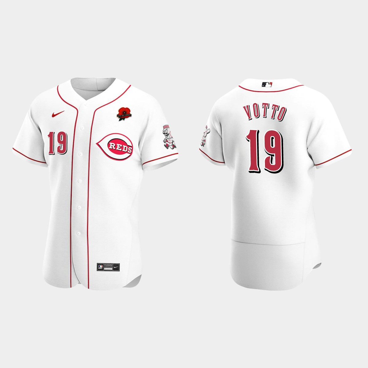 Joey Votto Cincinnati Reds 2021 Memorial Day Jersey - White