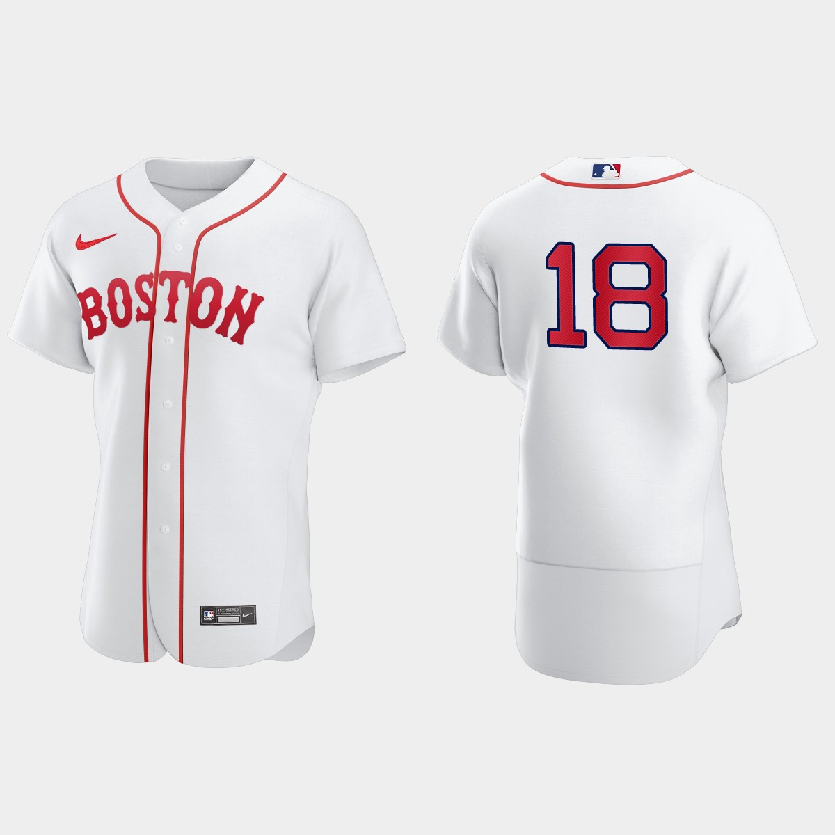 Johnny Damon Boston Red Sox 2021 Patriots' Day Jersey - White