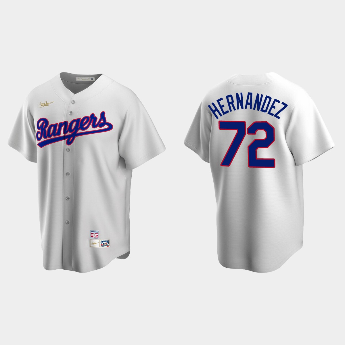 Jonathan Hernandez Texas Rangers Cooperstown Collection Home Jersey - White