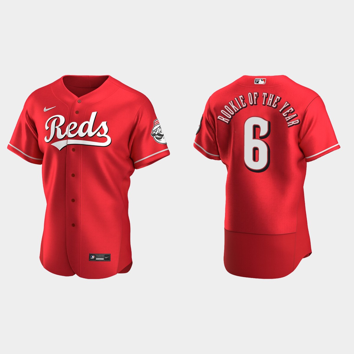 Jonathan India Cincinnati Reds 2021 NL Rookie of the Year Jersey - Scarlet