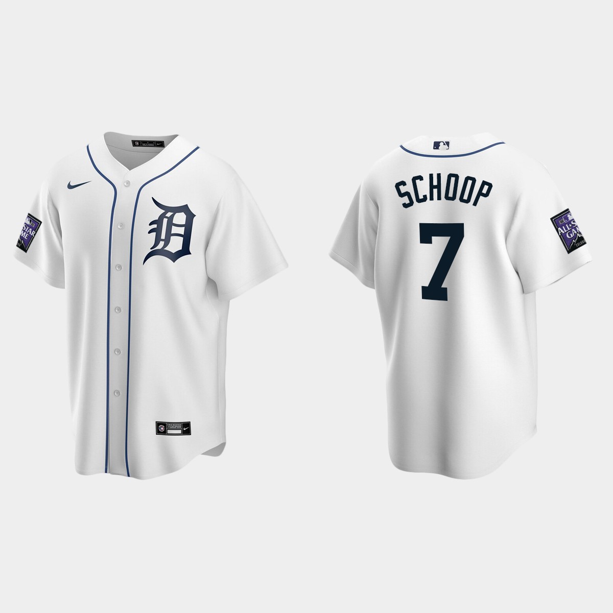 Jonathan Schoop Detroit Tigers 2021 All-Star Game Home Jersey - White