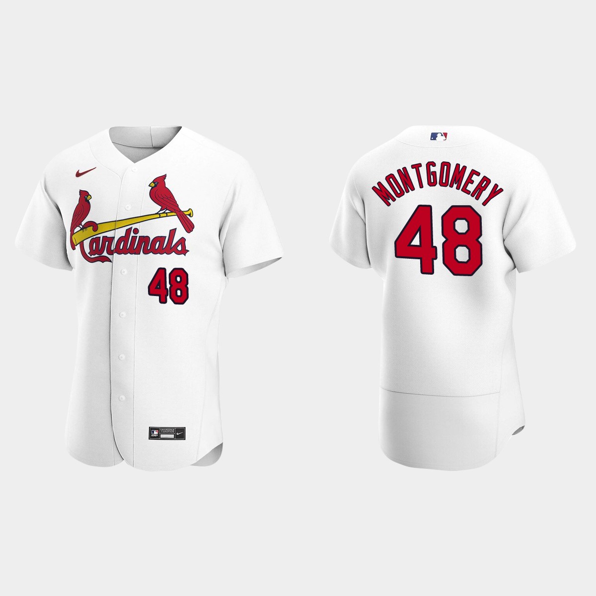 Jordan Montgomery St. Louis Cardinals Home Jersey - White