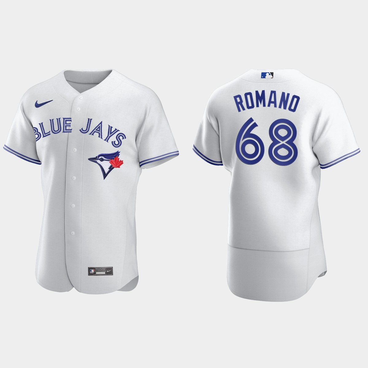 Jordan Romano #68 Toronto Blue Jays Home Jersey - White
