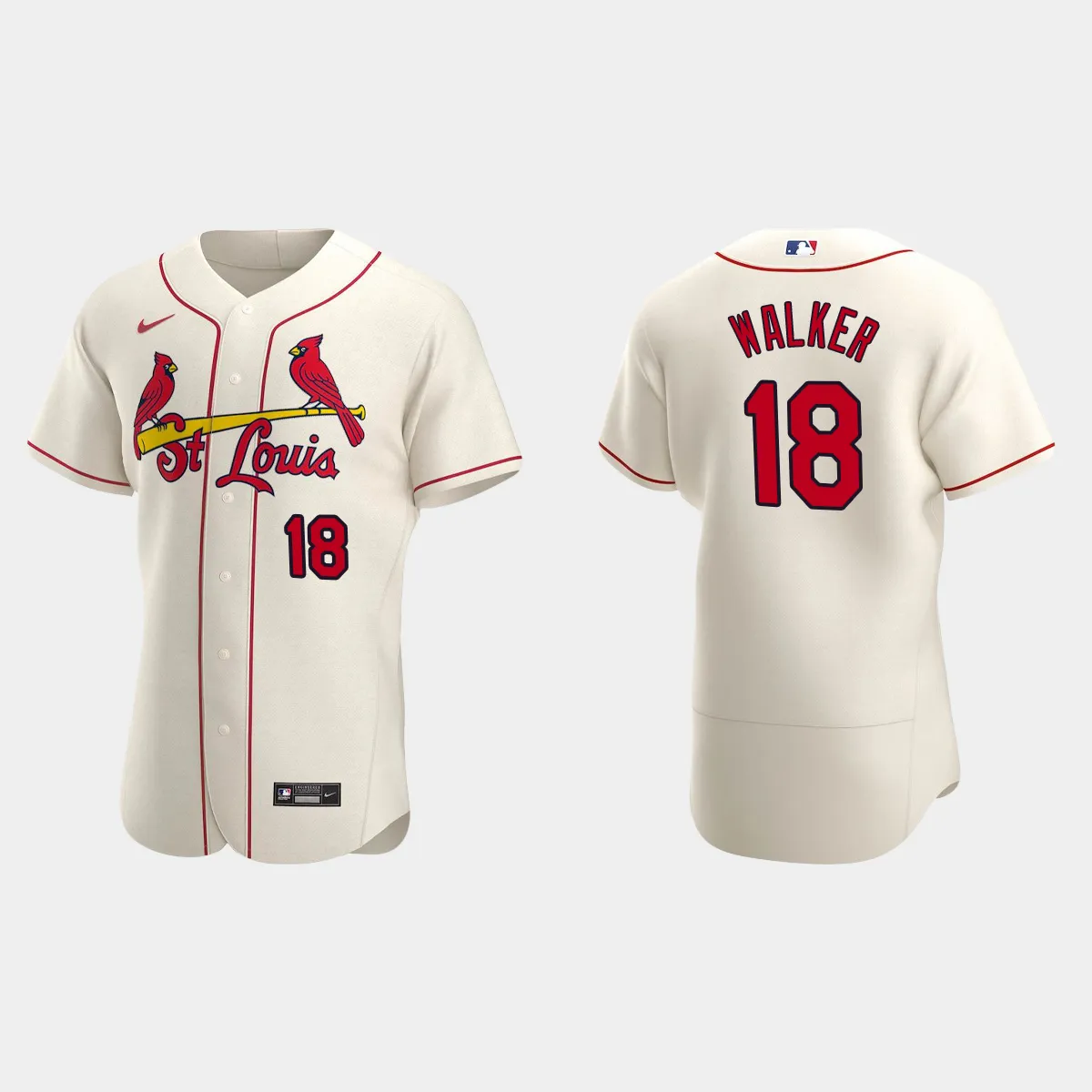 Jordan Walker St. Louis Cardinals Alternate Jersey - Cream