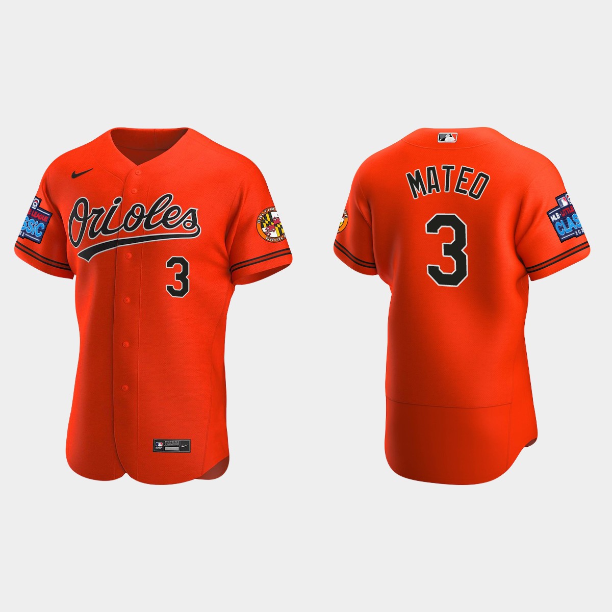 Jorge Mateo Baltimore Orioles 2022 Little League Classic Jersey - Orange
