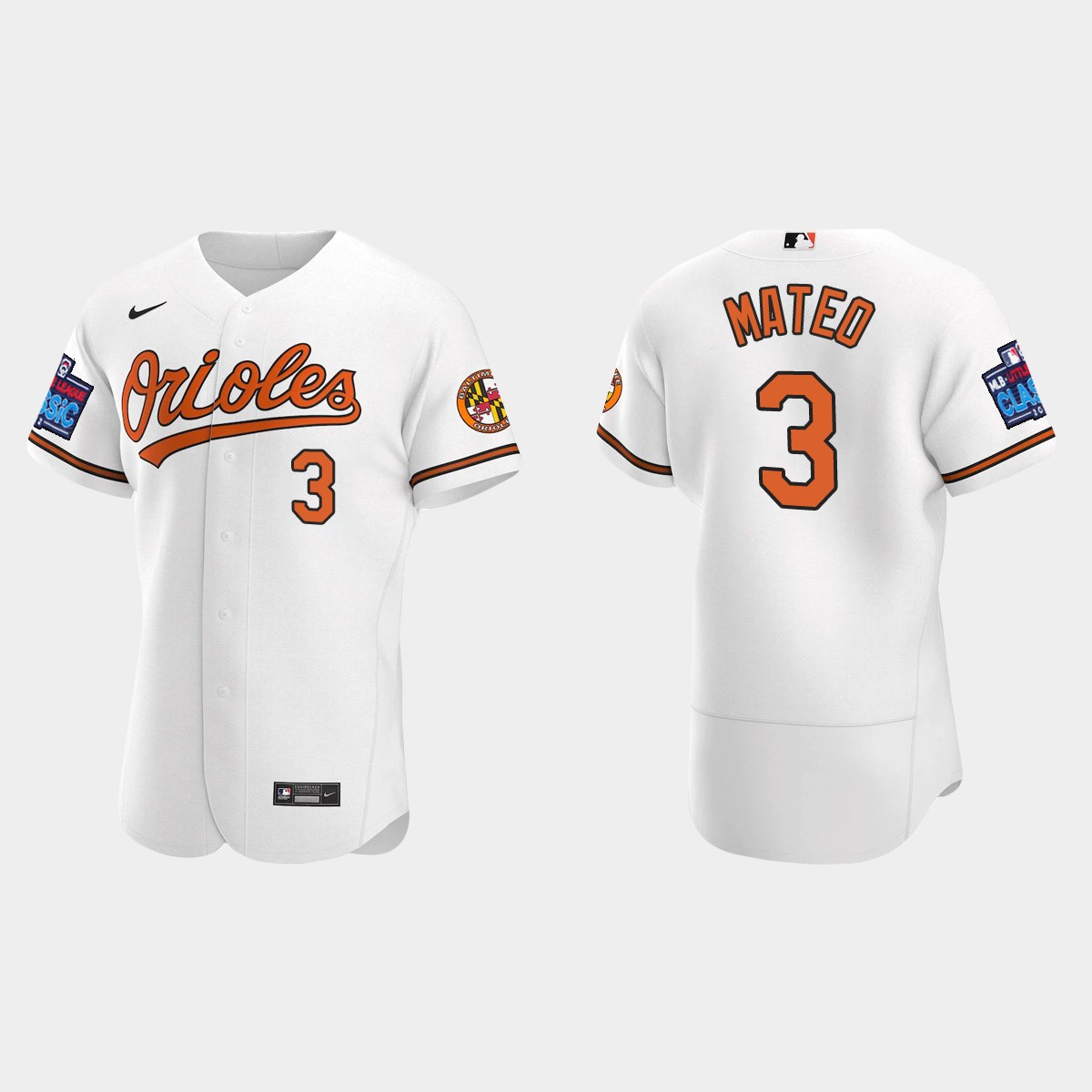 Jorge Mateo Baltimore Orioles 2022 Little League Classic Jersey - White