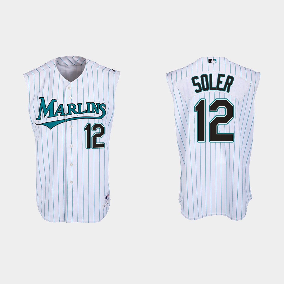 Jorge Soler Florida Marlins Throwback Jersey - White Teal