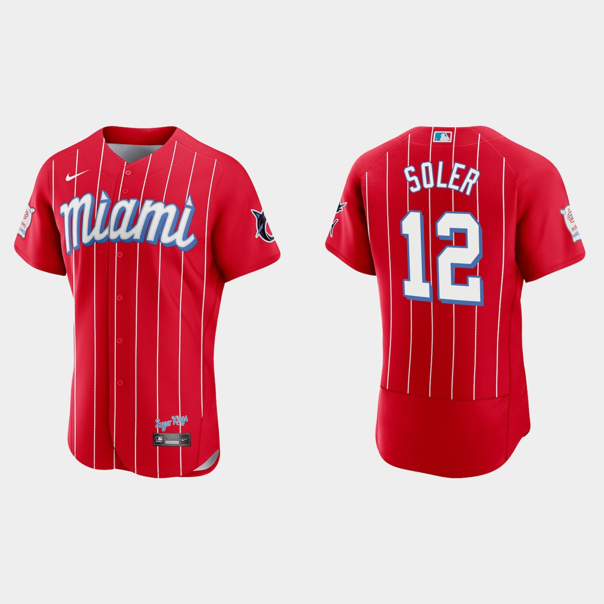 Jorge Soler Miami Marlins 2021 City Connect Jersey - Red