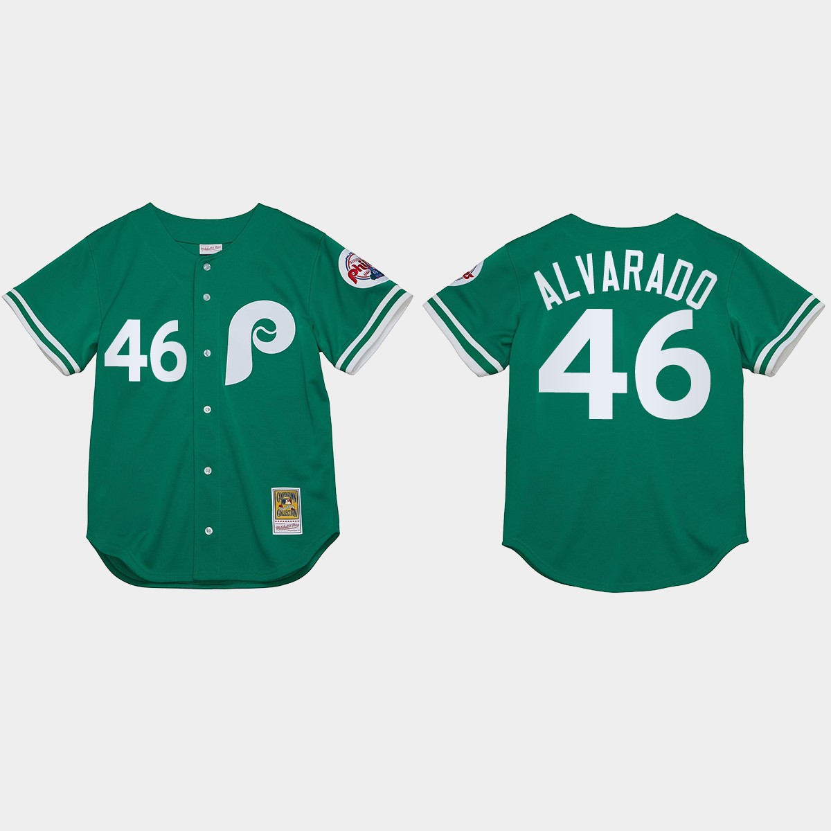 Jose Alvarado Philadelphia Phillies St. Patrick's Day Jersey - Green