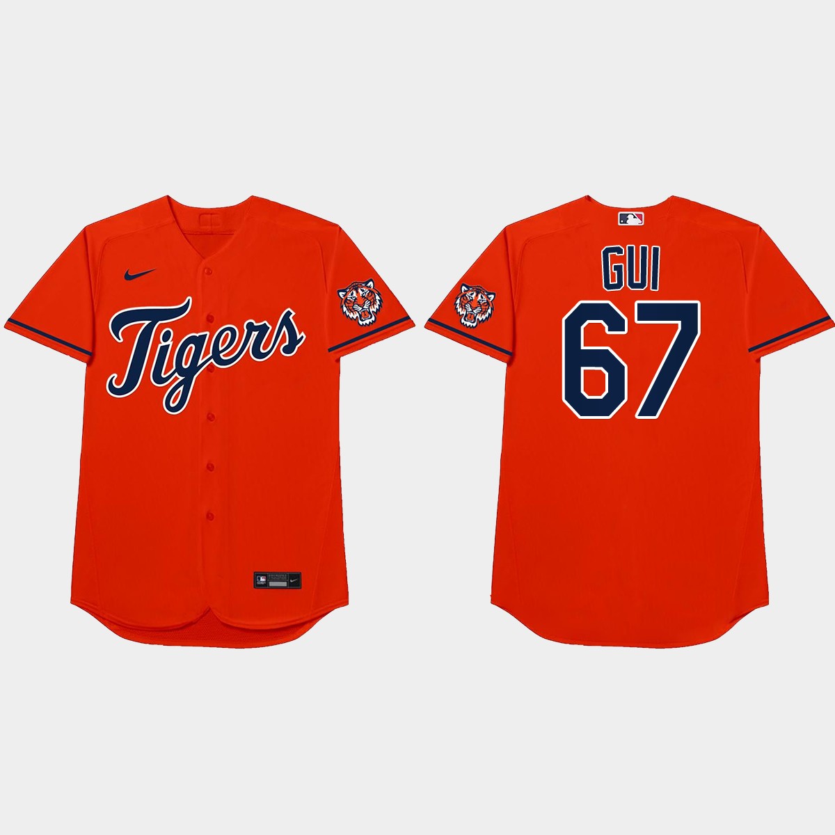 Jose Cisnero 2021 Players' Weekend Gui Nickname Jersey - Orange