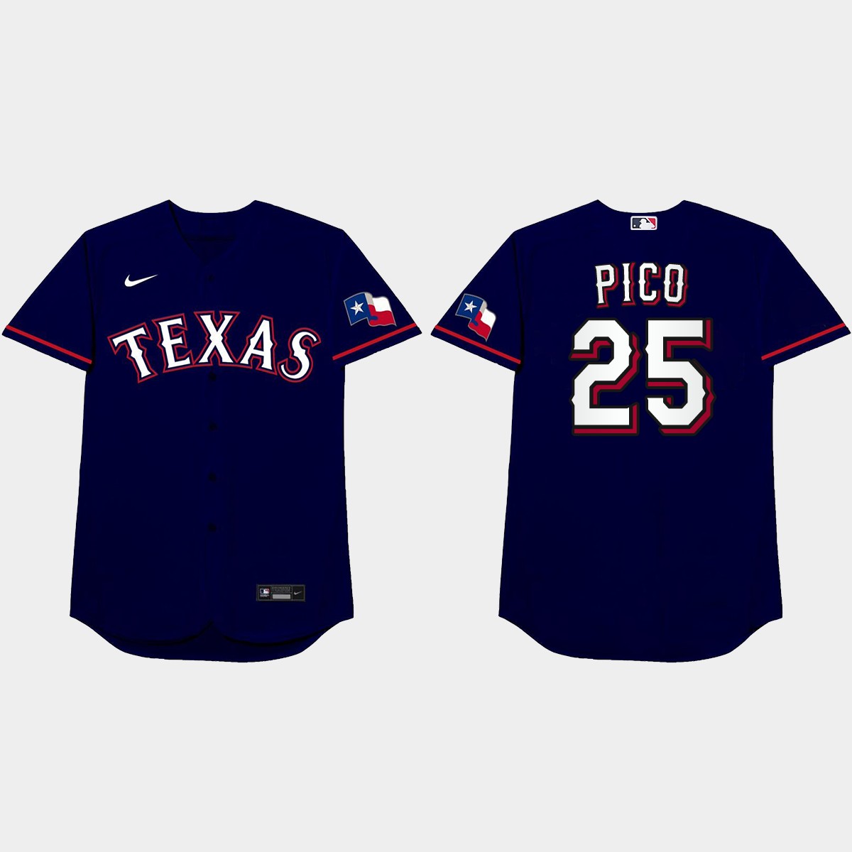 Jose Leclerc 2021 Players' Weekend Pico Nickname Jersey - Blue