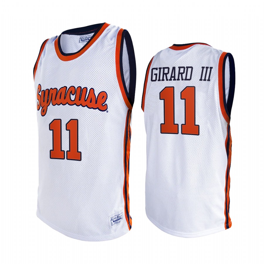 Joseph Girard III Syracuse Orange White Jersey 2021 Alumni Limited Retro