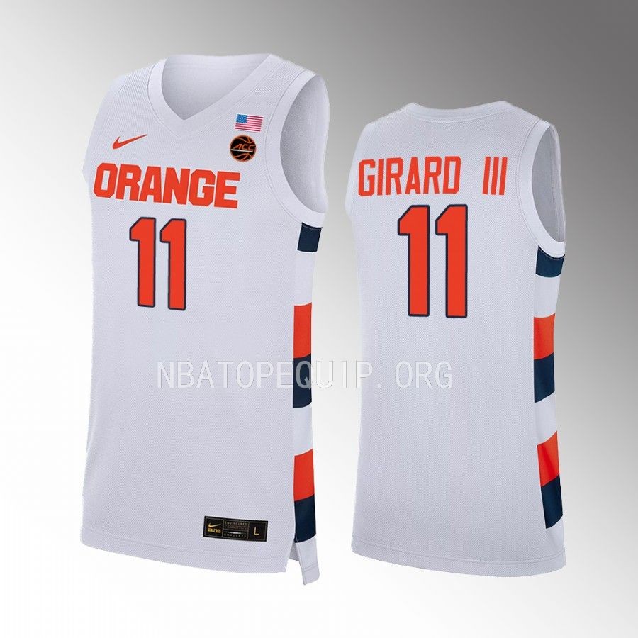 Joseph Girard III Syracuse Orange White Jersey 2022-23 College