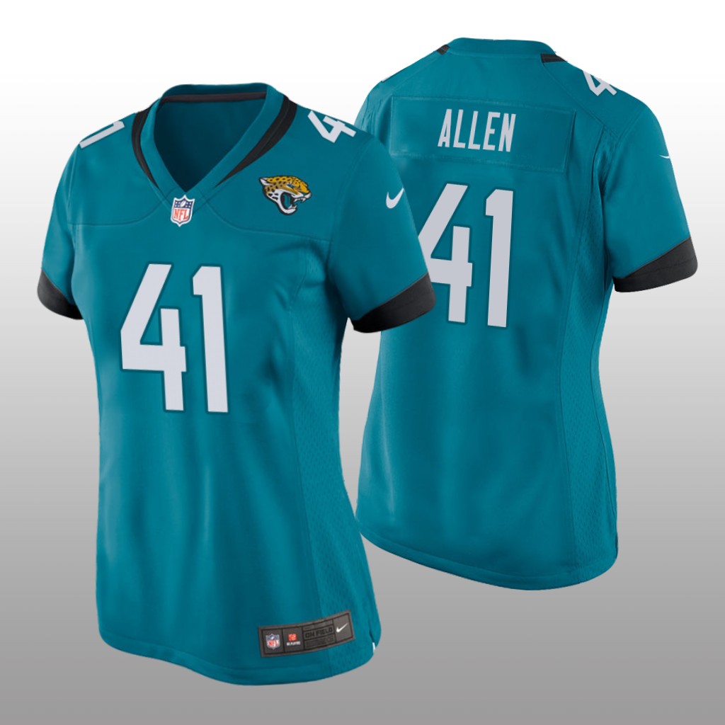 Josh Allen Jacksonville Jaguars Teal NFL Draft Game Jersey