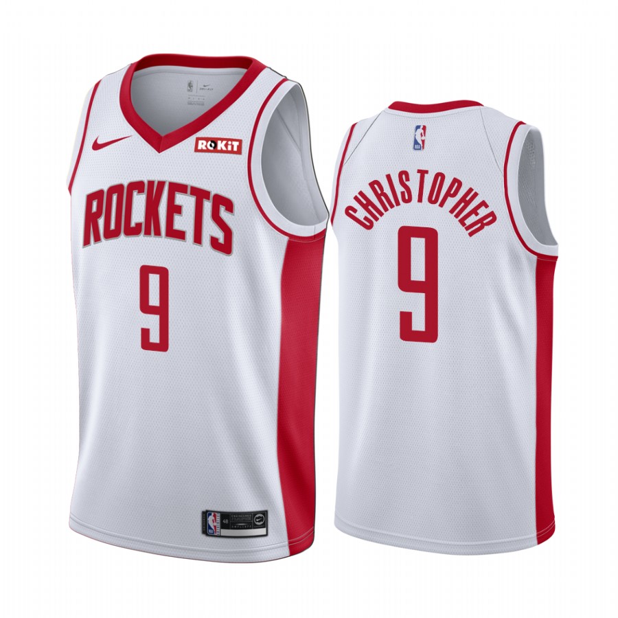 Josh Christopher 2021 NBA Draft Houston Rockets Classic Edition Jersey White