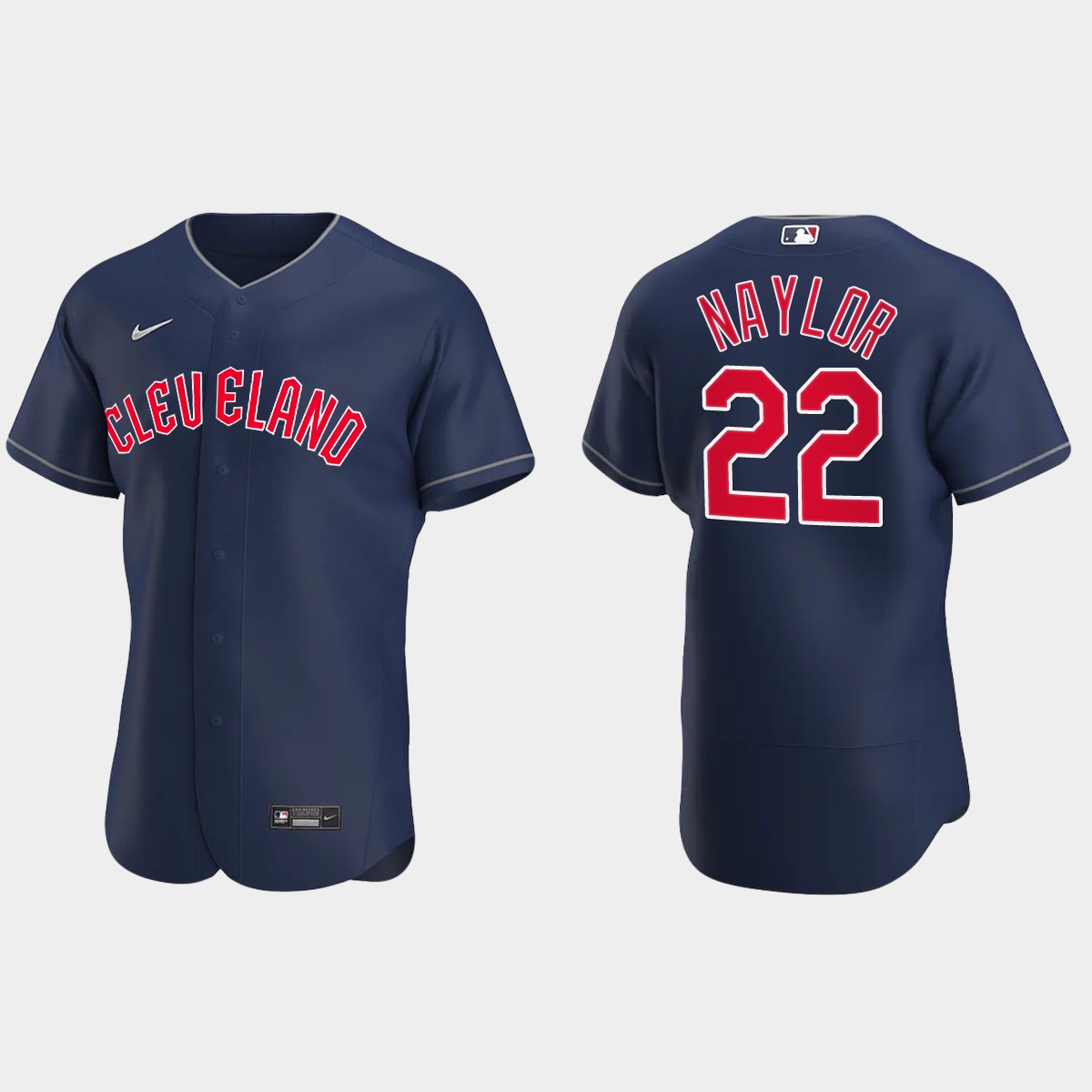Josh Naylor Cleveland Guardians 2022 Alternate Jersey - Navy