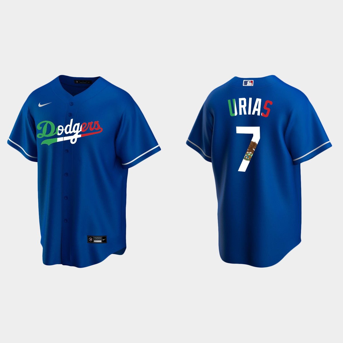 Julio Urias Los Angeles Dodgers Mexican Heritage Night Jersey - Royal