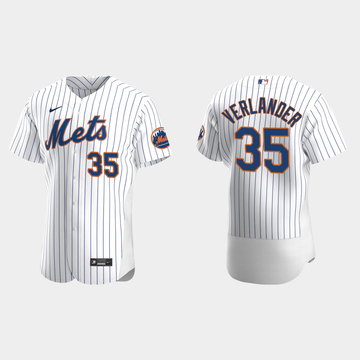 Justin Verlander New York Mets Home Jersey - White