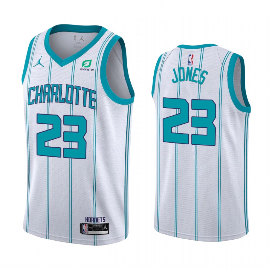 Kai Jones 2021 NBA Draft Charlotte Hornets Classic Edition Jersey White