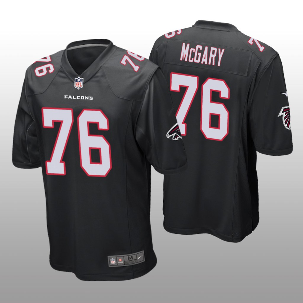 Kaleb McGary Atlanta Falcons Black NFL Draft Alternate Game Jersey