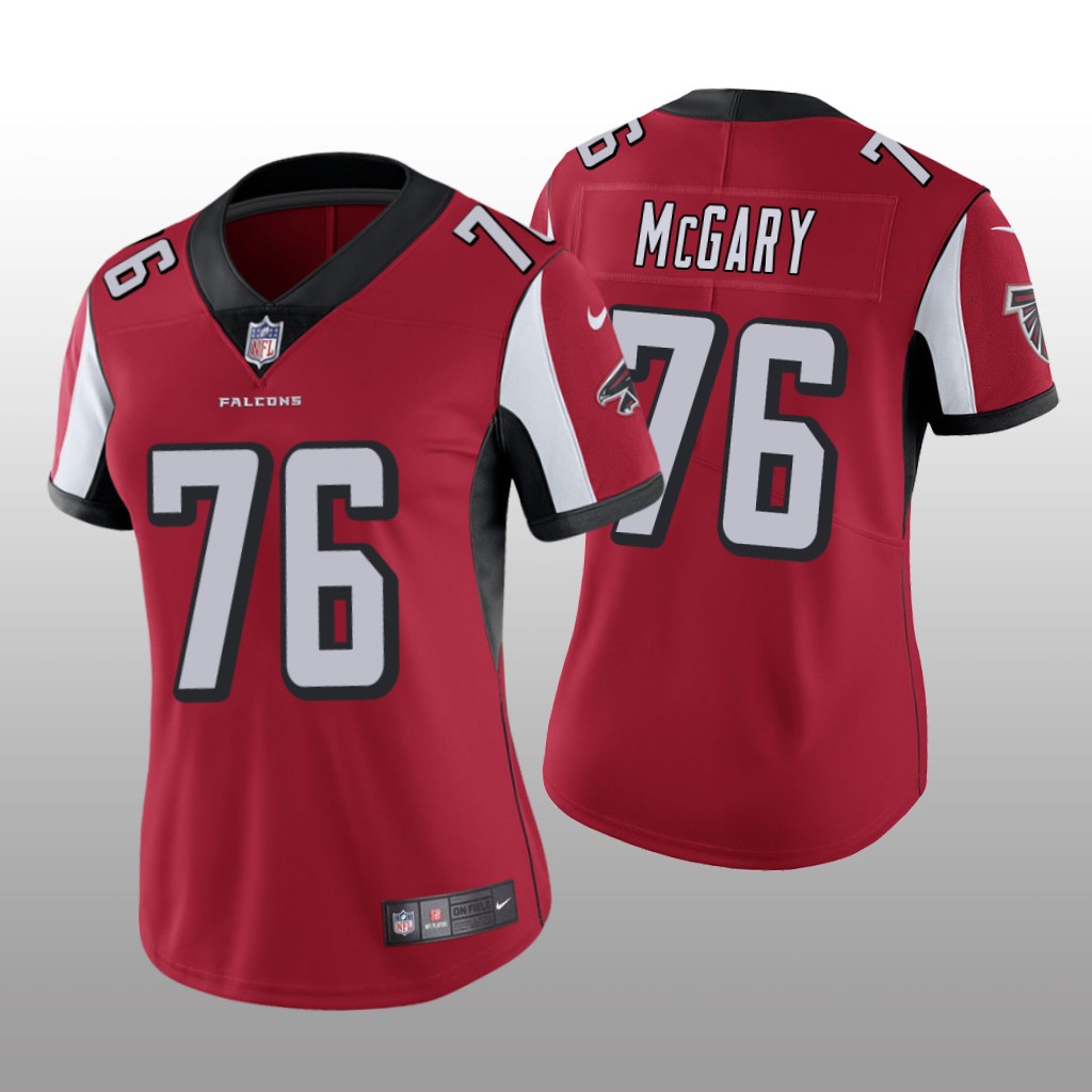 Kaleb McGary Atlanta Falcons Red NFL Draft Vapor Limited Jersey
