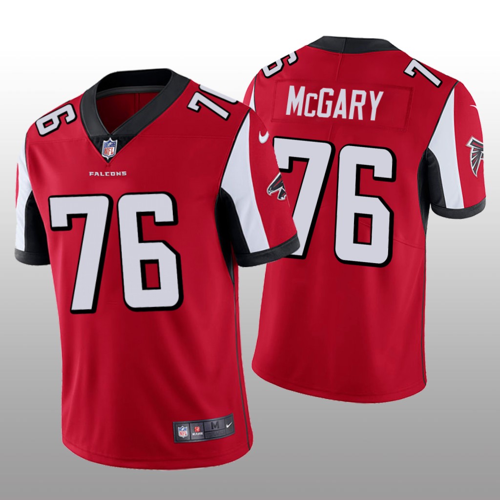 Kaleb McGary Atlanta Falcons Red NFL Draft Vapor Limited Jersey
