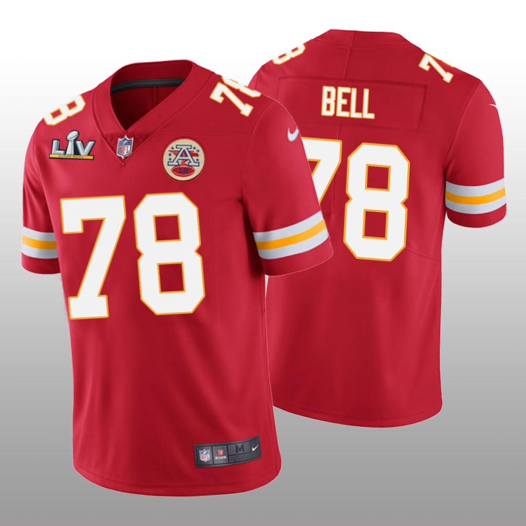 Kansas City Chiefs Bobby Bell Red Vapor Limited Jersey Super Bowl LV - Men's