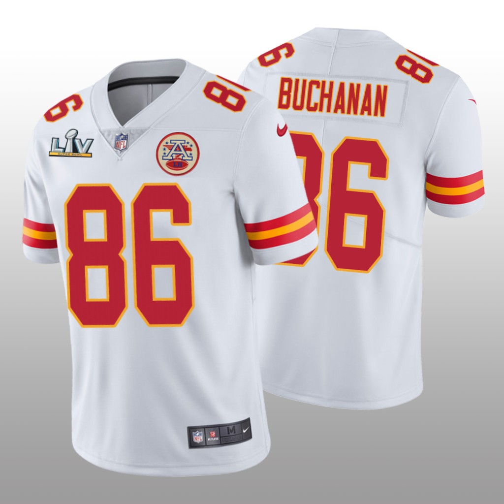 Kansas City Chiefs Buck Buchanan White Vapor Limited Jersey Super Bowl LV - Men's