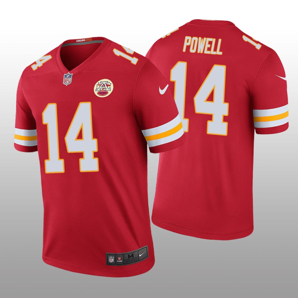 Kansas City Chiefs Cornell Powell Red Jersey Color Rush Legend - Men's