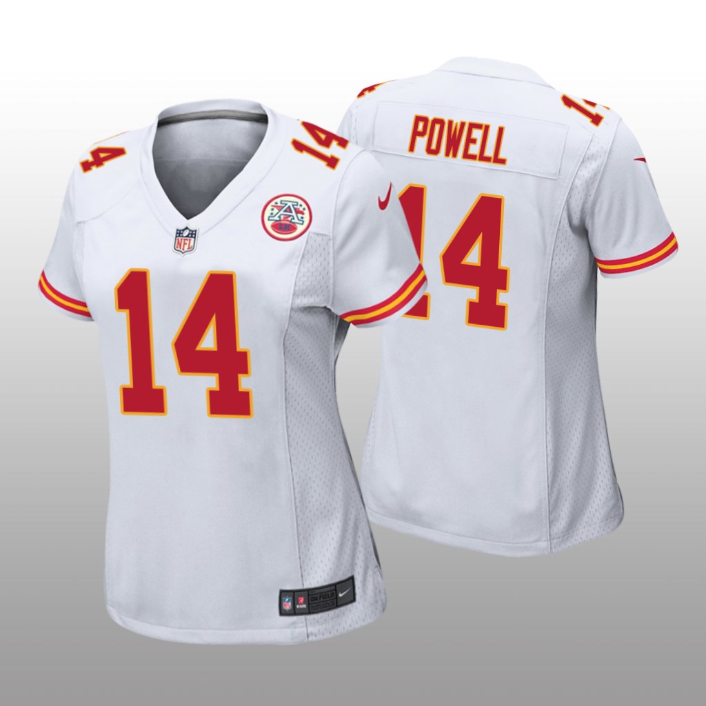 Kansas City Chiefs Cornell Powell White Jersey Game - Women's
