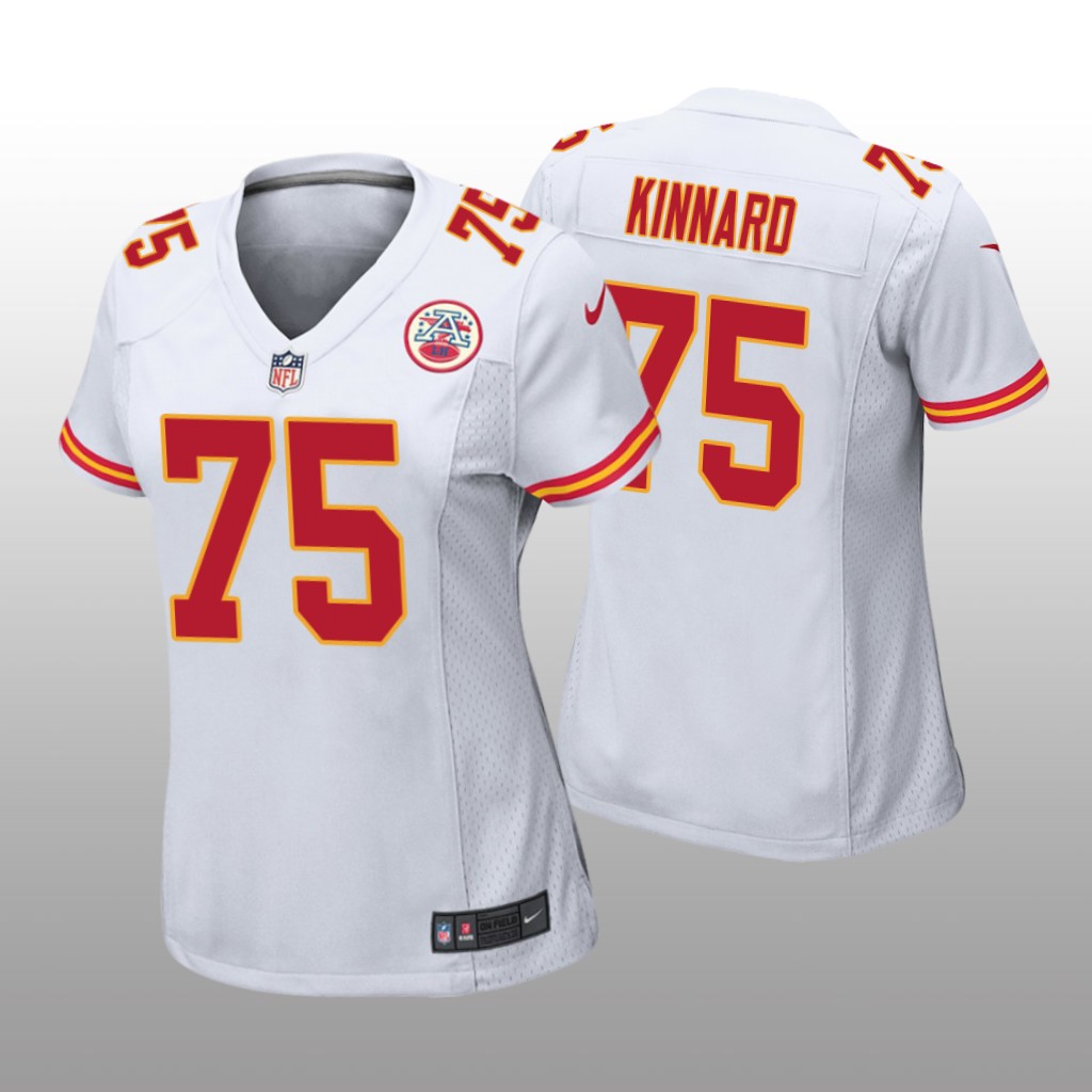 Kansas City Chiefs Darian Kinnard White Jersey Game - Women's