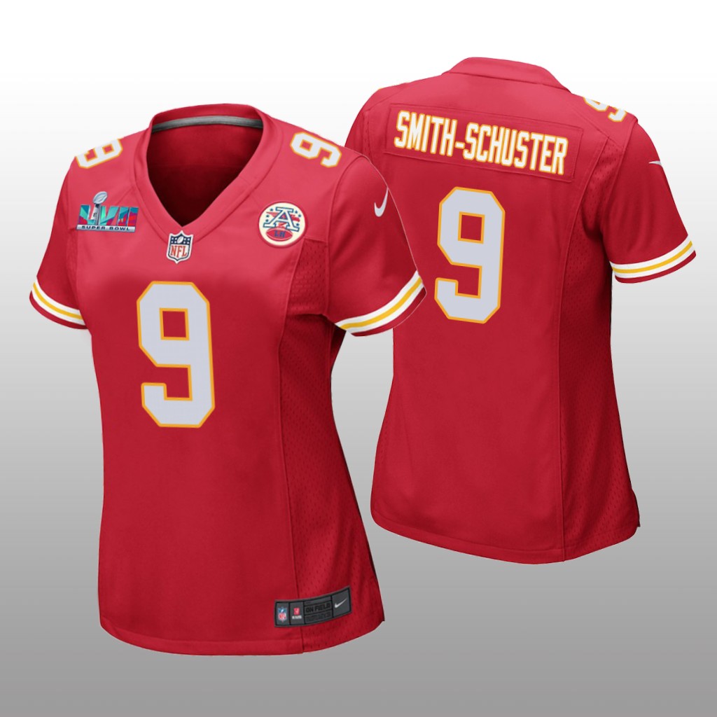Kansas City Chiefs JuJu Smith-Schuster Red Game Jersey Super Bowl LVII - Women's