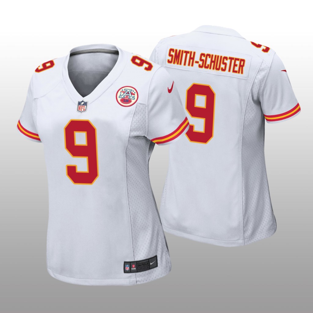 Kansas City Chiefs JuJu Smith-Schuster White Jersey Game - Women's