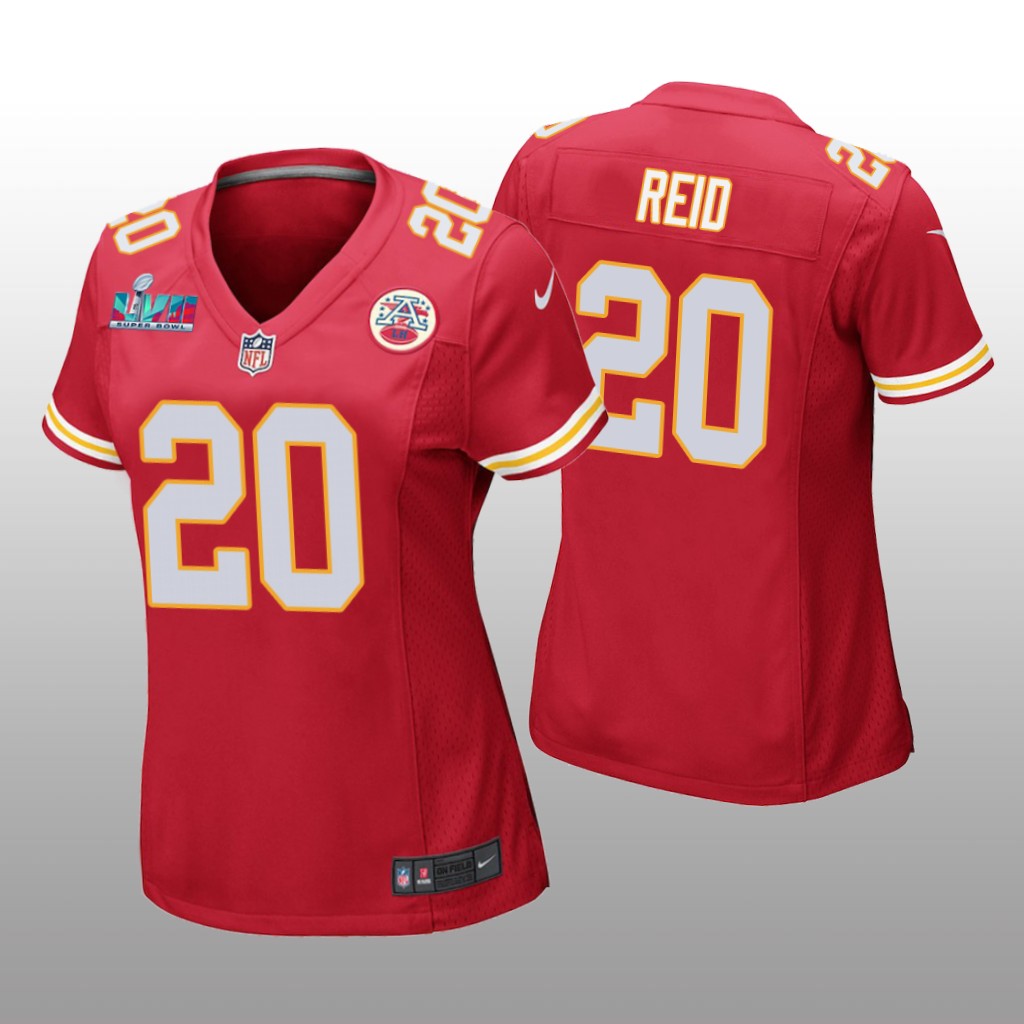 Kansas City Chiefs Justin Reid Red Game Jersey Super Bowl LVII - Women's