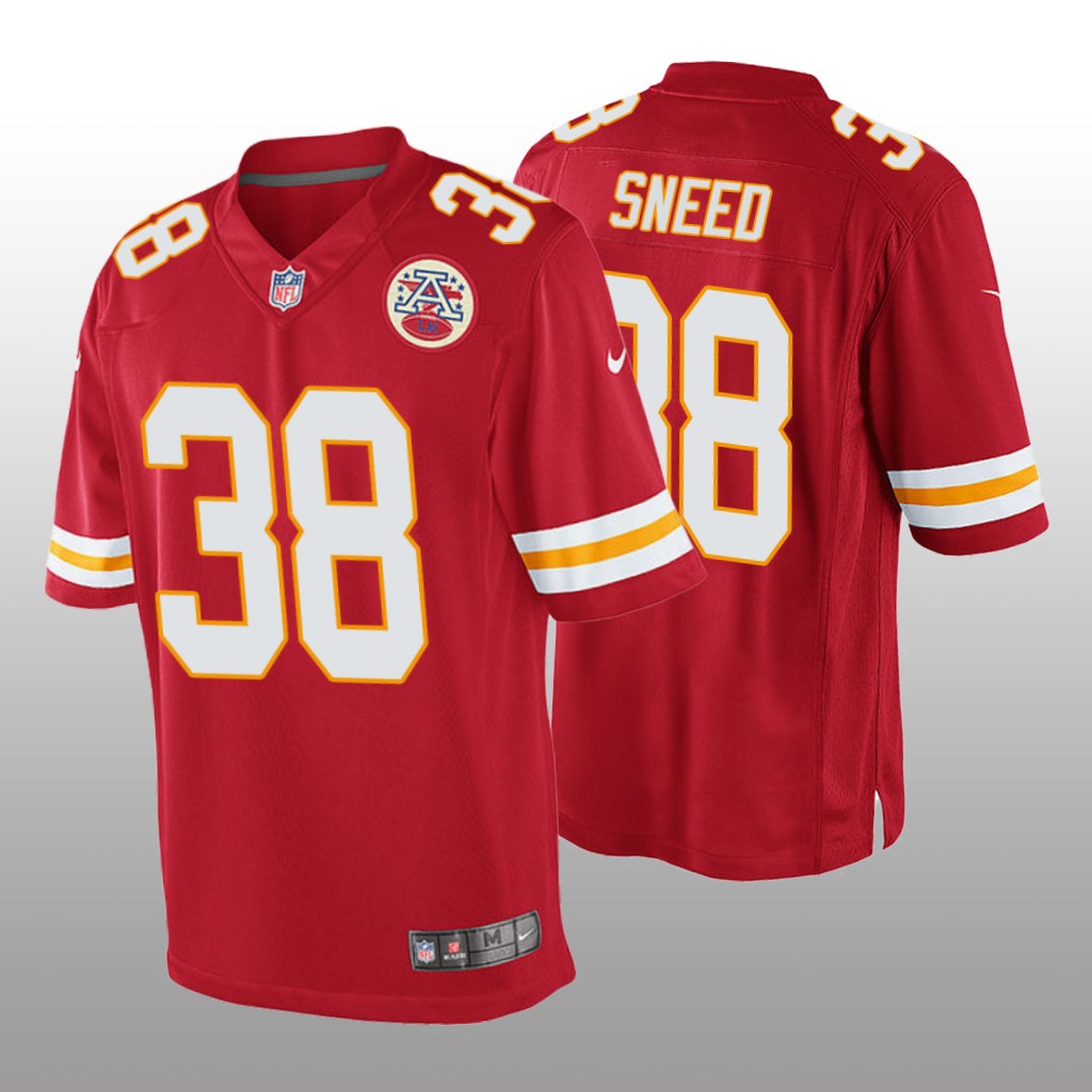 Kansas City Chiefs L'Jarius Sneed Red Jersey Game - Men's