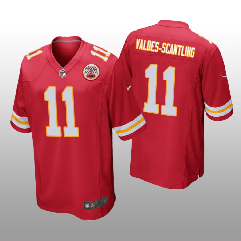 Kansas City Chiefs Marquez Valdes-Scantling Red Jersey Game - Men's
