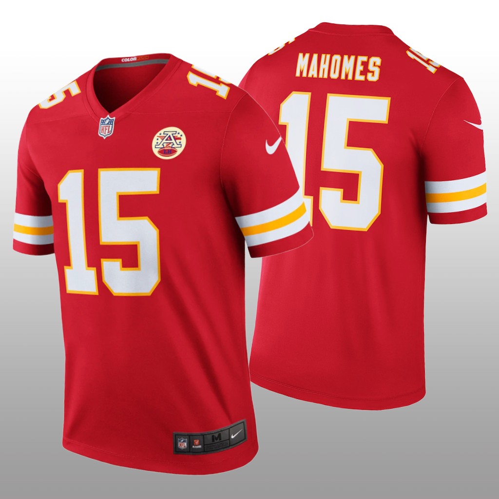 Kansas City Chiefs Patrick Mahomes Red Jersey Legend - Men's