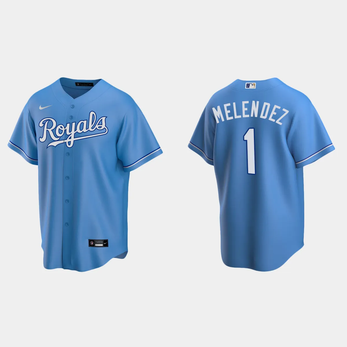 Kansas City Royals MJ Melendez Alternate Jersey - Light Blue