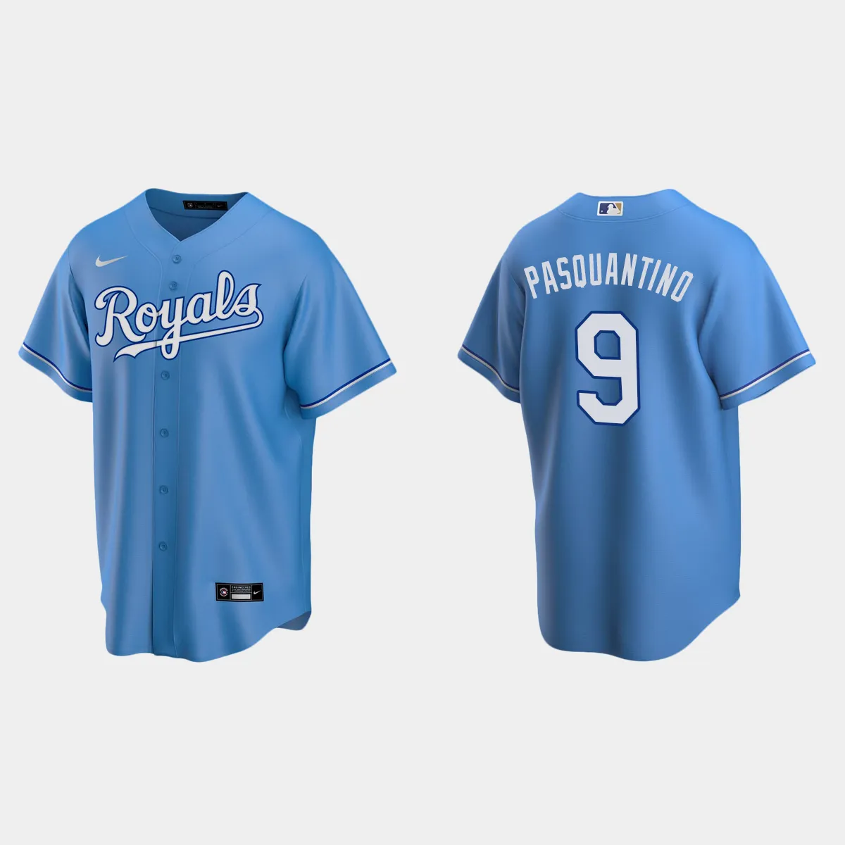 Kansas City Royals Vinnie Pasquantino Alternate Jersey - Light Blue