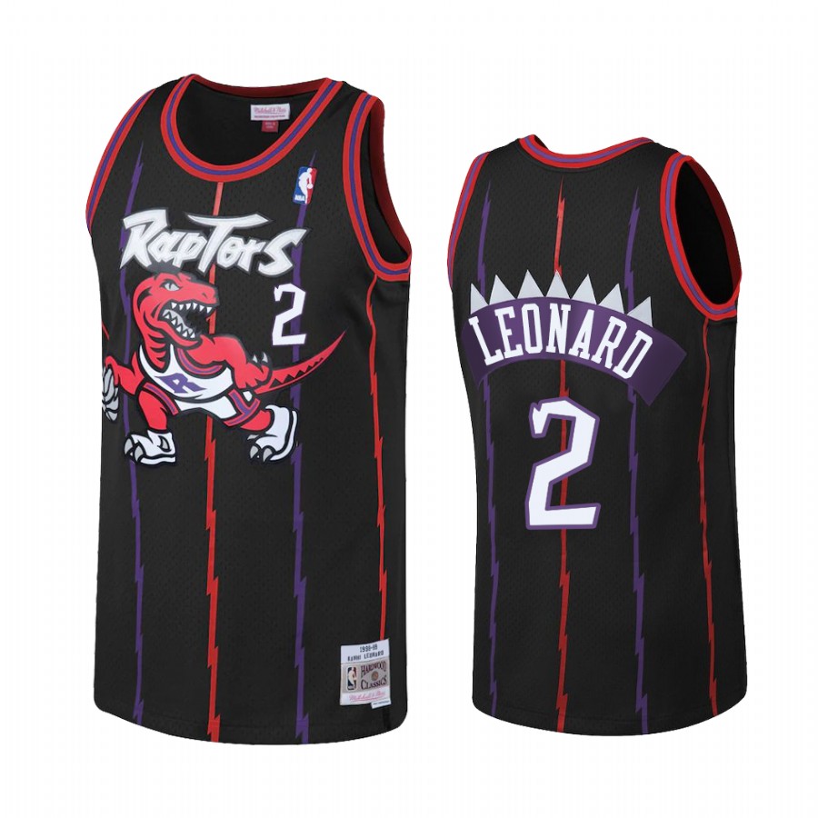 Kawhi Leonard #2 Toronto Raptors Black Reload Jersey